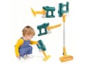 Minicloss Kinder-Staubsauger Spielzeug mit Licht, Sound & Saugfunktion Grün Bild 2