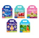 CLTYQ Lernspielzeug 5er-Set Stickerbücher Wiederverwendbar Bild 2