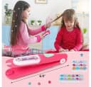 CLTYQ Kreativset Gems Siegel Kit für Haare - Wiederverwendbarer Haarschmuck Rosa Bild 3