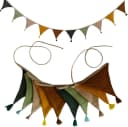 CLTYQ Wimpelkette Kinderzimmer Bunt 10 Fahnen 2,6m Bild 2