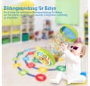 CLTYQ Krabbelrolle Rollende Trommel Bildungsspielzeug für Babys Bild 5