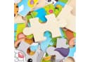 CLTYQ Holzpuzzle Tierkinder 6x9 Teile Bunt Lernspielzeug Bild 3
