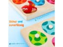 CLTYQ Montessori Holzpuzzle Dinosaurier Eier Motorikspielzeug Bild 3