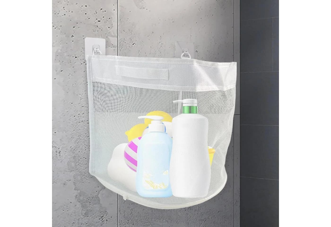 CLTYQ Badorganizer Badewannenspielzeug Aufbewahrung - Mesh Organizer - Bild 3