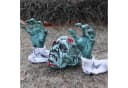 CLTYQ Zombie-Gartenstecker Dekofigur Halloween Dekoration Bild 1