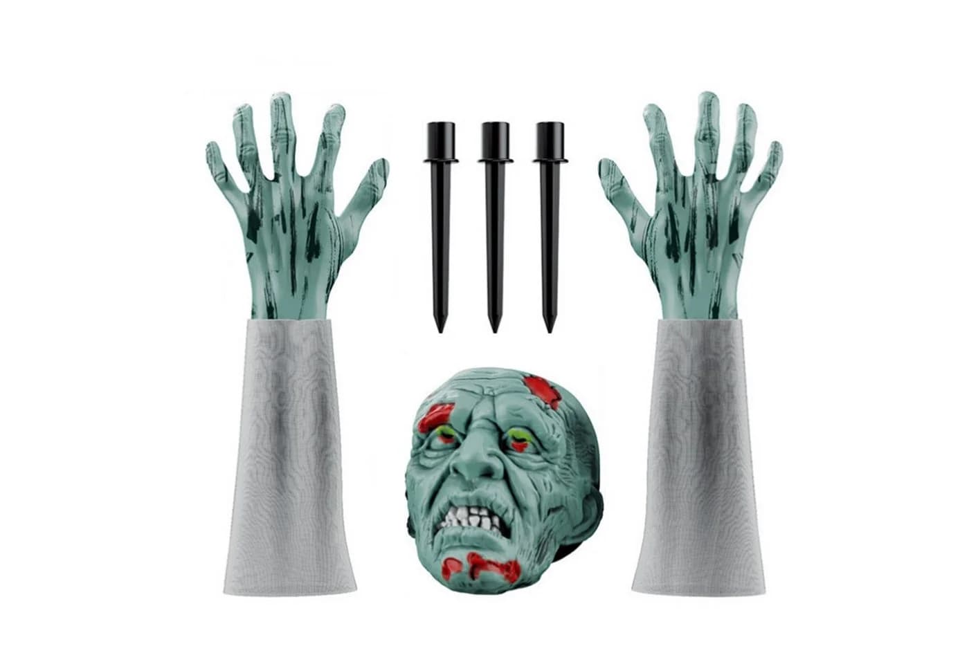 CLTYQ Zombie-Gartenstecker Dekofigur Halloween Dekoration - Bild 2