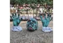 CLTYQ Zombie-Gartenstecker Dekofigur Halloween Dekoration Bild 3