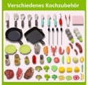 CLTYQ Kinder-Küchenset Kinder-BBQ-Grill-Spielzeugset mit Rauch-, Ton- und Lichtsimulation Bild 3
