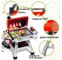 CLTYQ Kinder-Küchenset Kinder-BBQ-Grill-Spielzeugset mit Rauch-, Ton- und Lichtsimulation Bild 5
