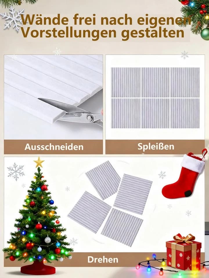 CLTYQ Pinnwand Große Filz Pinnwand Selbstklebend Filzboard - Bild 3