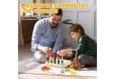 CLTYQ Montessori-Spielzeug Fädelspiel Bausteine Sortierspiel Holz Stapelspiel Bild 4