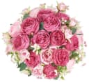 Coonoor Kunstblumenstrauß 4er Set Pfingstrosen Rosa Bild 2