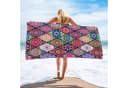 Coonoor Strandtuch XXL Badetuch Microfaser Bunt 180x90 Bild 1