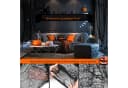 CLTYQ Halloween-Gaze-Stoff-Dekoration 5er-Set Gruselig Schwarz Bild 3