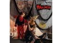 CLTYQ Halloween-Gaze-Stoff-Dekoration 5er-Set Gruselig Schwarz Bild 4