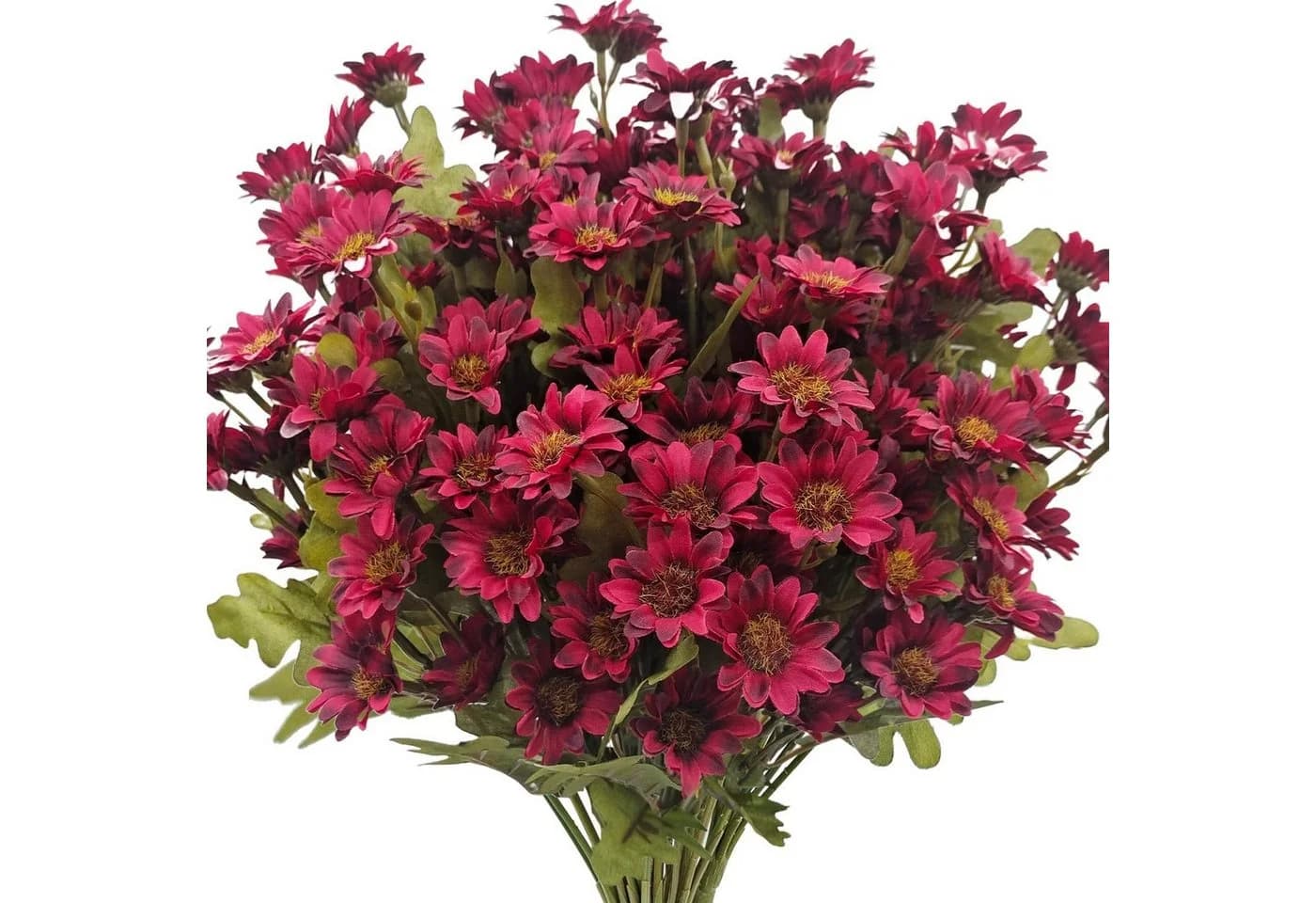 Coonoor Kunstblumenstrauß Herbst Chrysanthemen UV-beständig Bunt - Bild 2
