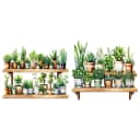 Coonoor Blumenmuster Fenstersticker PVC Statische Folie Bunt Bild 2