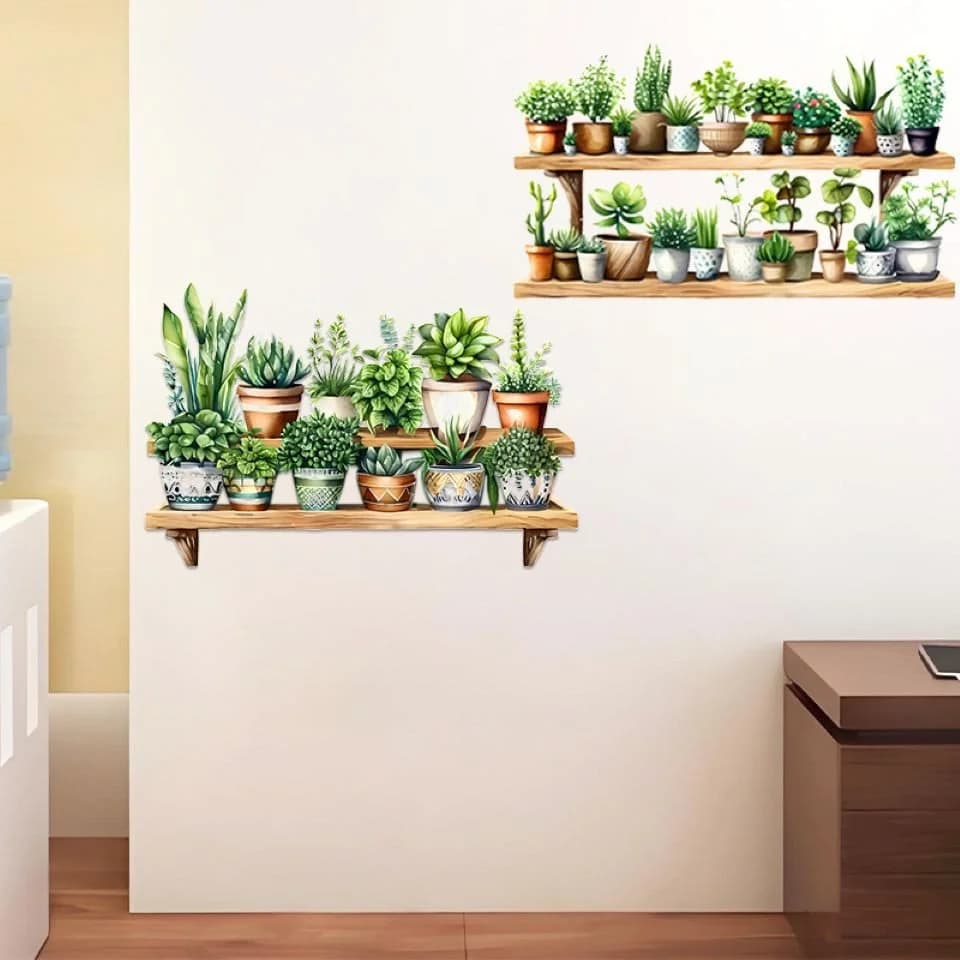 Coonoor Blumenmuster Fenstersticker PVC Statische Folie Bunt - Bild 4