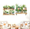 Coonoor Blumenmuster Fenstersticker PVC Statische Folie Bunt Bild 5