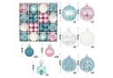 Coonoor Weihnachtsbaumkugel Set 44 Teile Kunststoff Blau Bild 3