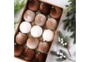 Coonoor Weihnachtsbaumkugel 15er Set Braun Samt Bild 1
