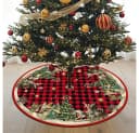 Coonoor Weihnachtsbaumdecke Rot 90cm Bild 3