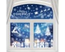 Coonoor Weihnachts-Fensterbilder 4-tlg. Selbstklebend & Wiederverwendbar Bild 3