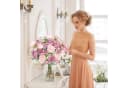 Coonoor Kunstblumenstrauß Pfingstrose 4er Set Rosa Seide Bild 5
