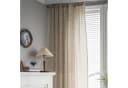Beige Boho-Vorhang aus Baumwolle und Leinen Bild 4