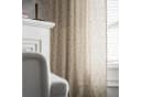 Beige Boho-Vorhang aus Baumwolle und Leinen Bild 5