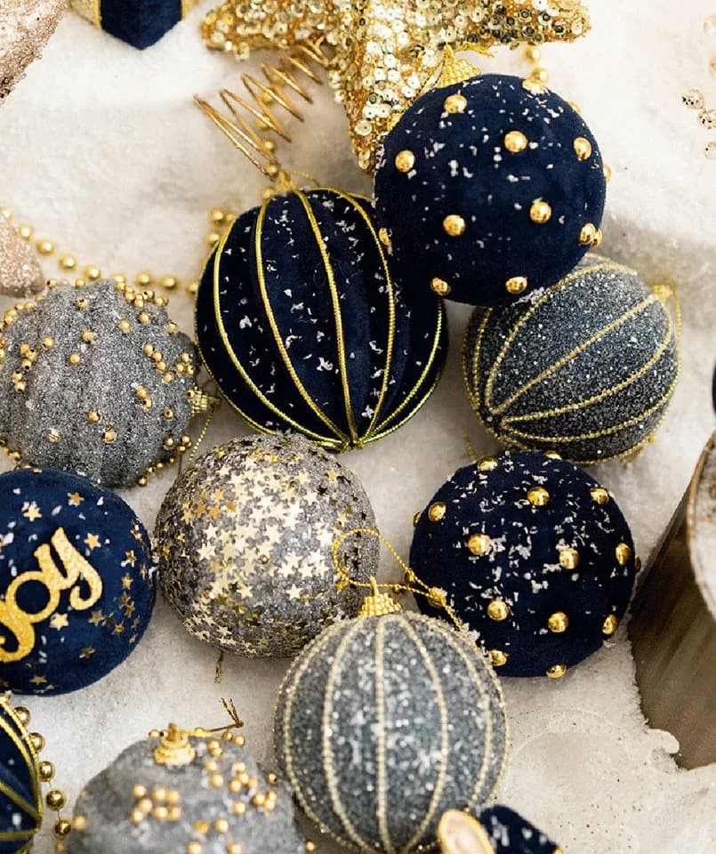 Bomiclss Weihnachtsbaumkugel 16-tlg. Bunte Weihnachtskugel-Set - Bild 4