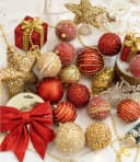 Bomiclss Weihnachtskugel-Set 16-tlg. Bunte Weihnachtsbaumkugeln Bild 3