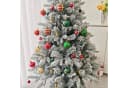 Coonoor Weihnachtsbaumkugel Set 40-46 Stk. Rot/Grün Kunststoff Bild 5