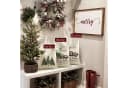 Bomiclss Kissenbezug 4er Set Weihnachtsdesign Leinenmischgewebe Bild 1