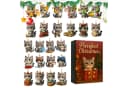CLTYQ Adventskalender Katzen-Adventskalender 2025 Acryl Bild 5