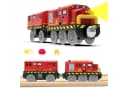 CLTYQ Spielzeug-Eisenbahn Elektrische Lok Magnetverbindung Bild 2