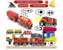 CLTYQ Spielzeug-Eisenbahn Elektrische Lok Magnetverbindung Bild 4