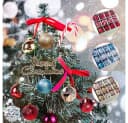 Bextsrack Weihnachtsbaumkugeln 12-teiliges Set Rot Bild 4