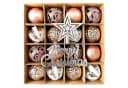 Bextsrack Weihnachtsbaumkugeln Set, 18 St. Gold Bild 2