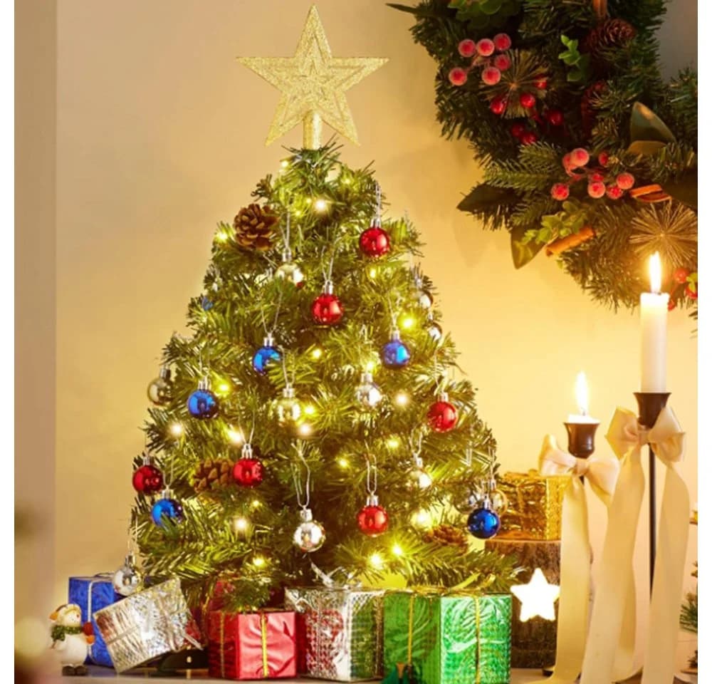 Bextsrack Künstlicher Weihnachtsbaum 45cm Mini-Weihnachtsbaum - Bild 5