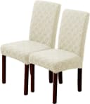 Minicloss Stuhlhusse Stretch Beige Mikrofaser Waschbar Bild 2
