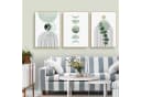 Coonoor Boho Wandbild Set 3-teilig Grünpflanzen Modern Bild 5
