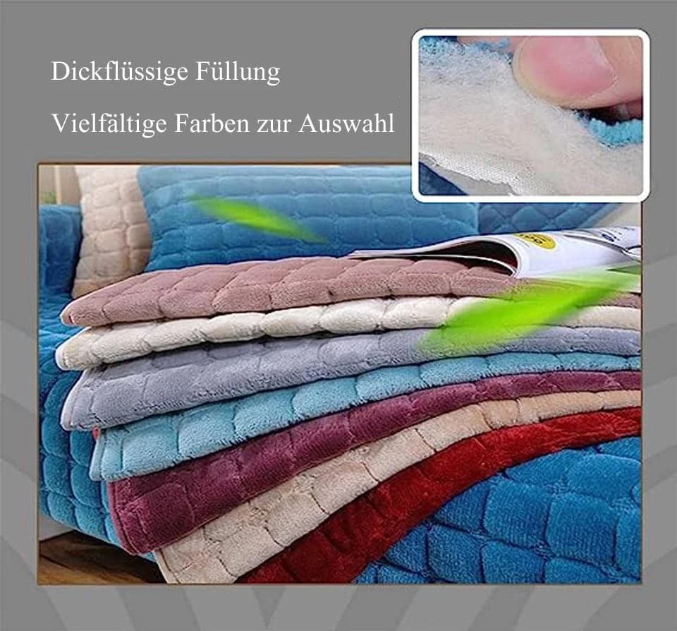 Minicloss Sofaschoner Sofabezug 1-4 Sitzer rutschfest - Bild 5