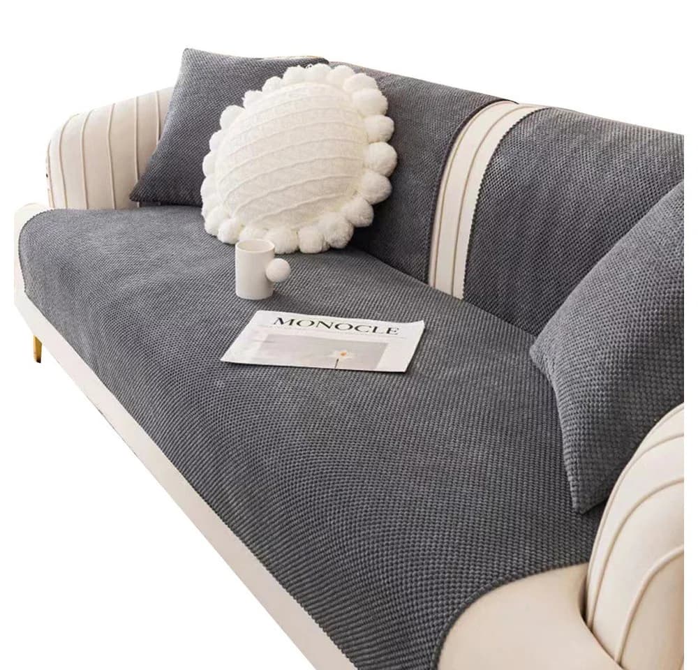 Minicloss Sofaschoner Modernes Sofabezugs Set Rutschfest - Bild 2