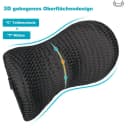Zaewry Ergonomisches Rückenkissen Memory Foam Lendenstütze Blau Bild 3