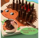 Zaewry Holz-Steckspiel Montessori Lernspielzeug Bunt Bild 1