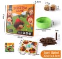 Zaewry Holz-Steckspiel Montessori Lernspielzeug Bunt Bild 5