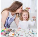 Zaewry Kreativset Perlen DIY Armband Bastelset Bunt Bild 5
