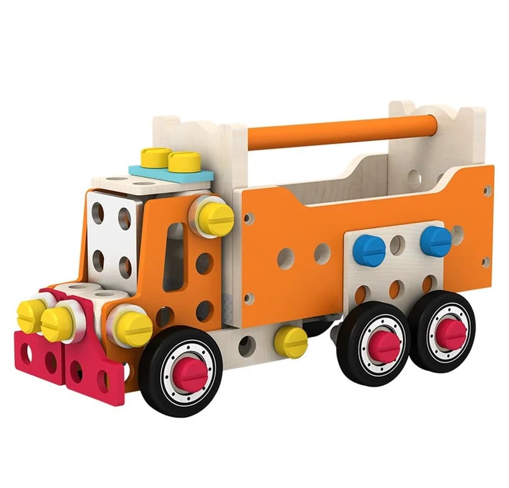 Zaewry 124-tlg. Holz-Werkzeugset Lernspielzeug Montessori - Bild 2