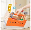 Zaewry 124-tlg. Holz-Werkzeugset Lernspielzeug Montessori Bild 4